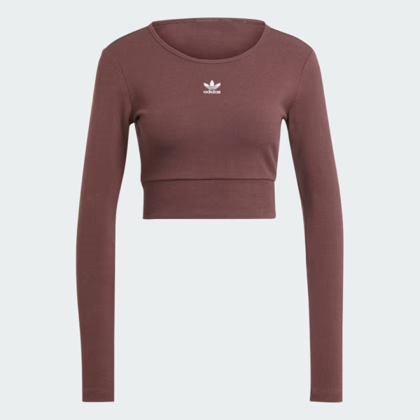 ESSENTIALS RIB LONG SLEEVE TEE - Image 5