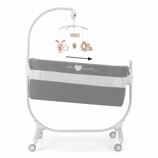 Cam - Cullami Co Bed Cradle - Teddy Grey - Image 3