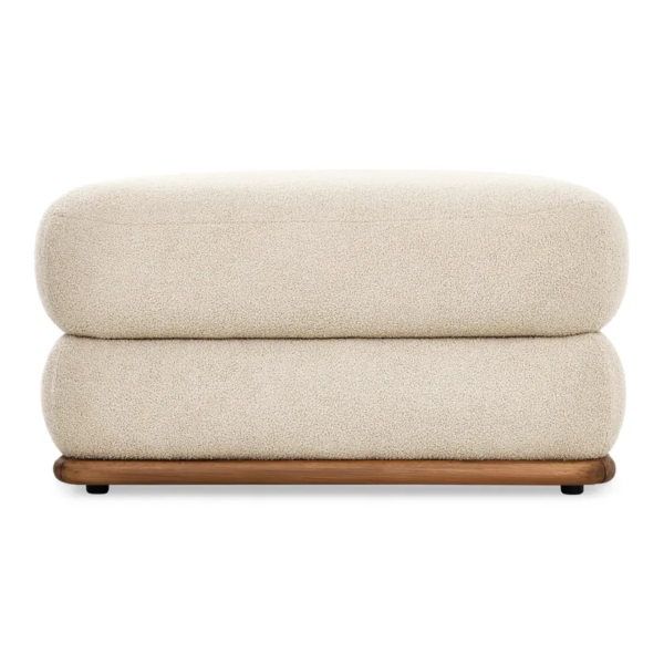 Cocco Ottoman, Brown - Image 4