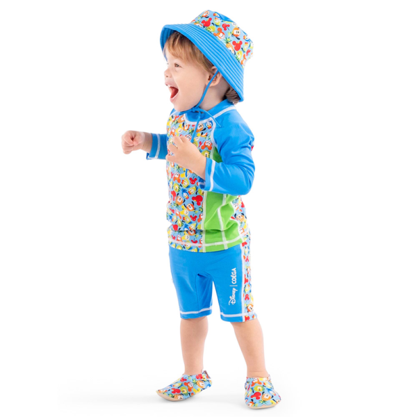 COEGA Disney Boys Baby Two Piece Swim Suit - Blue Fruity Mickey - 1-3 Years - Image 6