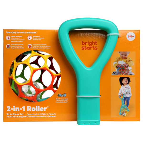 Bright Starts - 2-in-1 Roller Sit-to-Stand Toy - Image 3