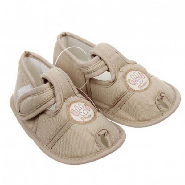 Farlin Baby Booties - Light Brown