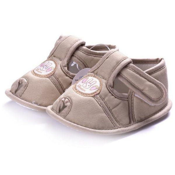 Farlin Baby Booties - Light Brown - Image 4