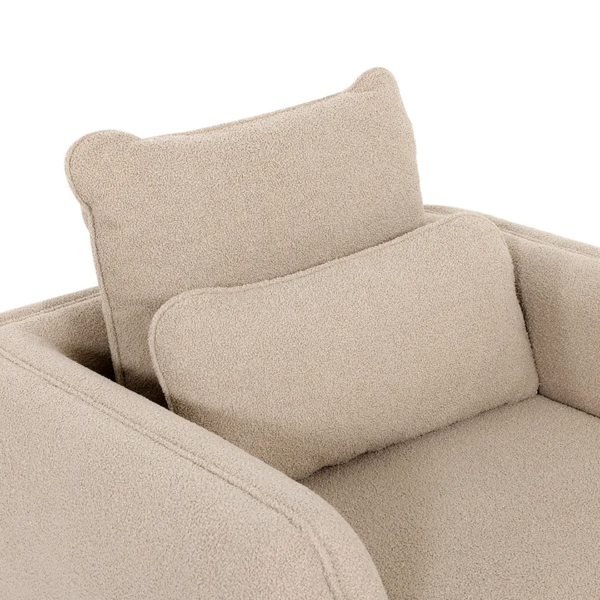 Cocco Armchair, Brown & Beige - Image 2