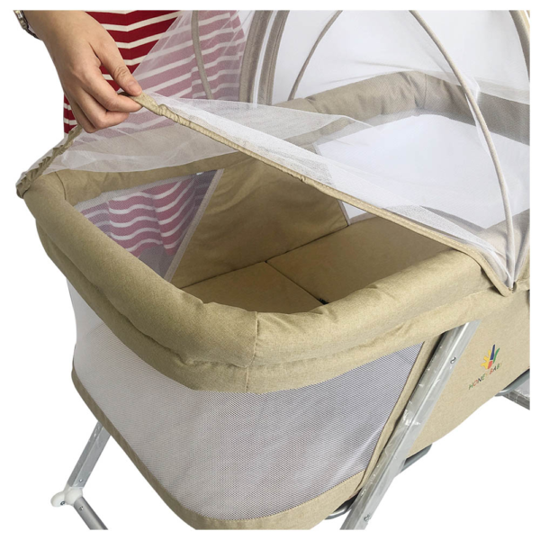 Honey Baby - Baby Bassinet - Beige - Image 3